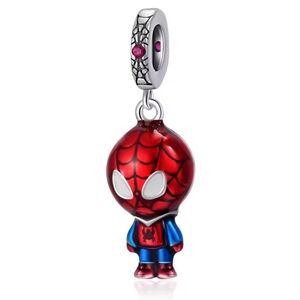 NWOT The Spiderman Spider-man Spider Man Dangle Charm